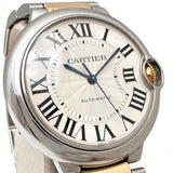 【CARTIER/カルティエ】 バロンブルーMM W6920047 コンビ　保証書/ギャラ付き 腕時計 ステンレススチール/K18YGイエローゴールド 自動巻き/オートマ シャンパン文字盤/シルバーゴールドコンビベルト レディース
【中古】【真子質店】【BL】




【YMiKMo】