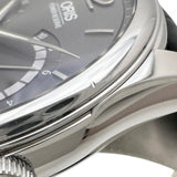 [ORIS] Artelier Calibre 111 10-Day Power Reserve 01.111.7700.4063-Set1.23.72FC Exhibition Caseback, with Warranty Card/Papers/Box Stainless Steel/Leather Hand-wound Grey Dial/Black Leather Strap Men's
[Used] [Makoto Shichiten] [GD]

[TKMox]