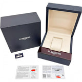 【LONGINES/ロンジン】 レコード デイト L2.820.4.96.4 裏スケルトン　保証書/ギャラ/箱付き 腕時計 ステンレススチール/レザー 自動巻き/オートマ ブルー紺/ネイビー文字盤/ブルーレザーベルト メンズ
【中古】【真子質店】【BL】




【IMaTx】