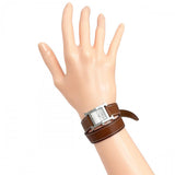 【HERMES/エルメス】 Hウォッチ ドゥブルトゥール HH1.210 ロングブレス　保証書/ギャラ/箱付き 腕時計 ステンレススチール/レザー クオーツ アイボリー文字盤/ブラウンレザーベルト レディース
【中古】【真子質店】【GD】




【IxIT】
