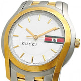 【GUCCI/グッチ】 シェリーライン デイト 5500XL 腕時計 ステンレススチール/GP クオーツ ホワイト文字盤/シルバーゴールドベルト メンズ
【中古】【真子質店】【GD】




【DYT】