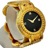 【VERSACE/ヴェルサーチ】 メデューサ コインウォッチ　 7008002 腕時計 GP クオーツ ブラック文字盤/ゴールドベルト レディース
【中古】【真子質店】【GD】




【MoKT】