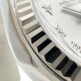 【ROLEX/ロレックス】 デイトジャスト ローマン 79174 ノンポリッシュ 腕時計 ステンレススチール/K18WGホワイトゴールド 自動巻き/オートマ Y番（2002年） シルバー文字盤/シルバーベルト レディース
【中古】【真子質店】【BL】




【YMiTx】
【ex】