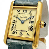 【CARTIER/カルティエ】 マストタンク ヴェルメイユ 5057001 腕時計 シルバー925/レザー/GP クオーツ クリーム文字盤/ブルーレザーベルト レディース
【中古】【真子質店】【GD】




【TMoMiMo】