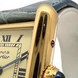 【CARTIER/カルティエ】 マストタンク ヴェルメイユ 5057001 腕時計 シルバー925/レザー/GP クオーツ クリーム文字盤/ブルーレザーベルト レディース
【中古】【真子質店】【GD】




【TMoMiMo】