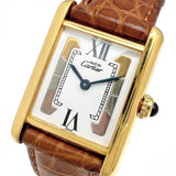 【CARTIER/カルティエ】 マストタンクSM ヴェルメイユ トリニティ 183128 腕時計 シルバー925/レザー/GP クオーツ 白文字盤/茶レザーベルト(社外製） レディース
【中古】【真子質店】【BL】




【TMiMaMi】