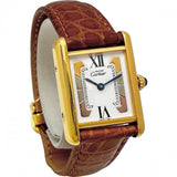 【CARTIER/カルティエ】 マストタンクSM ヴェルメイユ トリニティ 183128 腕時計 シルバー925/レザー/GP クオーツ 白文字盤/茶レザーベルト(社外製） レディース
【中古】【真子質店】【BL】




【TMiMaMi】