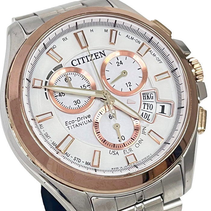 【CITIZEN/シチズン】 プロマスター H610-S079675 腕時計 チタン/GP ソーラー電波 白文字盤 メンズ
【中古】【真子質店】【GD】




【MaxMi】