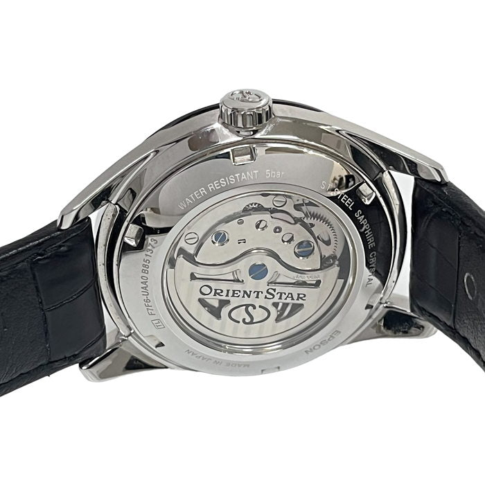 【ORIENT/オリエント】 コンテンポラリー F7F6-UAA0 裏スケルトン 腕時計 ステンレススチール/レザー 自動巻き/オートマ ブラック x ブラックレッドグラデ文字盤 メンズ
【中古】【真子質店】【GD】




【DDx】