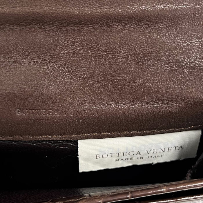 ★★最終特価品【BOTTEGAVENETA/ボッテガヴェネタ】 名刺入れ カードケース クロコダイル ブラウン ユニセックス【中古】【真子質店】【BL】




【TKx】