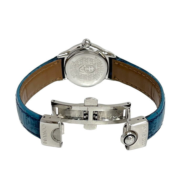 ★★最終特価品【CORUM/コルム】 101.150.20  ミニバブル 腕時計 ステンレススチール/レザー クオーツ 青文字盤 レディース
【中古】【真子質店】【GD】




【YTK】