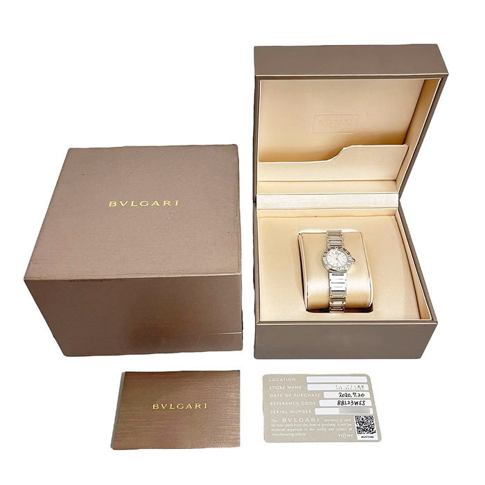 ★★最終特価品【BVLGARI/ブルガリ】 ブルガリブルガリ BB23S 腕時計 ステンレススチール クオーツ シェル文字盤 レディース
【中古】【真子質店】【GD】




【IDYMa】