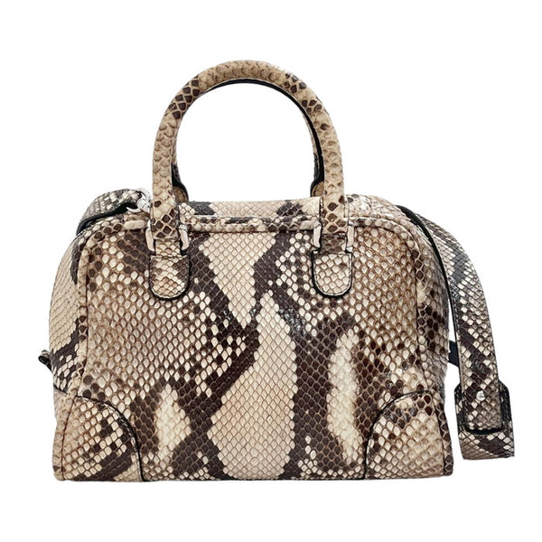 ★★最終特価品【LOEWE/ロエベ】 アマソナ23  2way   ハンドバッグ パイソン ベージュ系 レディース【中古】【真子質店】【GD】




【Mixx】