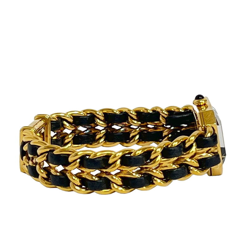 【CHANEL/シャネル】 プルミエールL H0001 腕時計 GP/レザー クオーツ 黒文字盤 レディース
【中古】【真子質店】【BL】




【ITSMi】