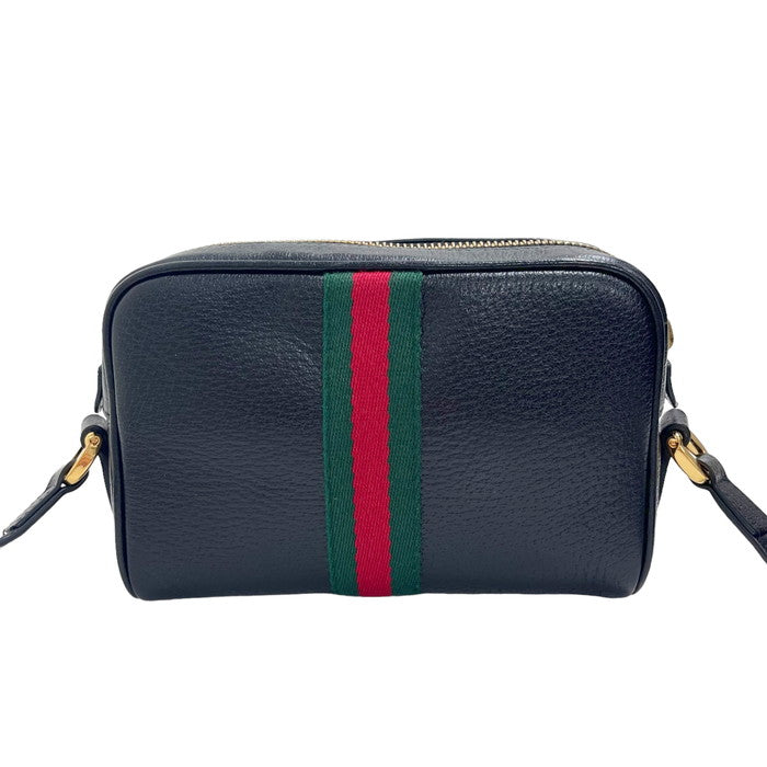 【GUCCI/グッチ】 517350 オフィディア ミニバッグ ショルダーバッグ レザー ブラック レディース【中古】【真子質店】【BL】【MiIS】 GUCCI/グッチ】 517350 オフィディア ミニバッグ ショルダーバッグ