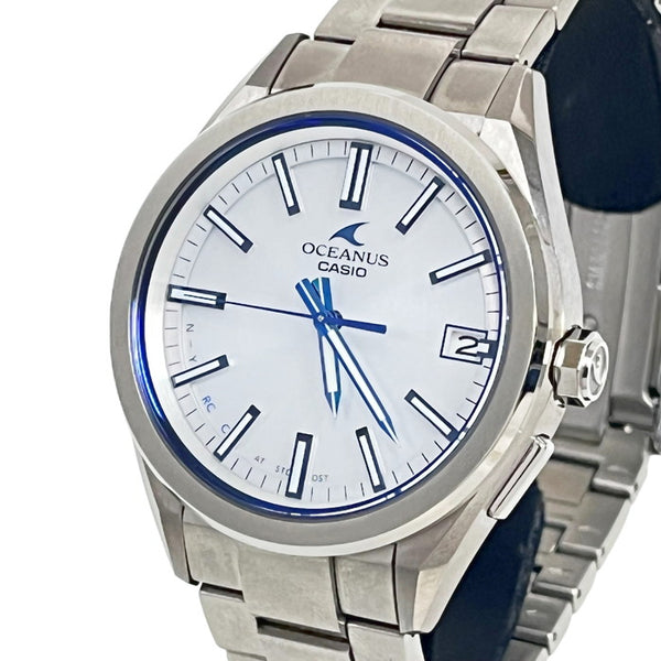 OCEANUS（オシアナス）  OCW-T2000-7AJF シルバー Amazon.co.jp: [カシオ] 腕時計 オシアナス OCW-S1400PW-7AJF