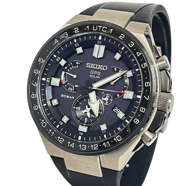 【SEIKO/セイコー】 SBXB169/8X53-0BB0-２ アストロン GPS 電波 腕時計 ステンレススチール/ラバー ソーラー – 真子質店  PawnShopMAKO