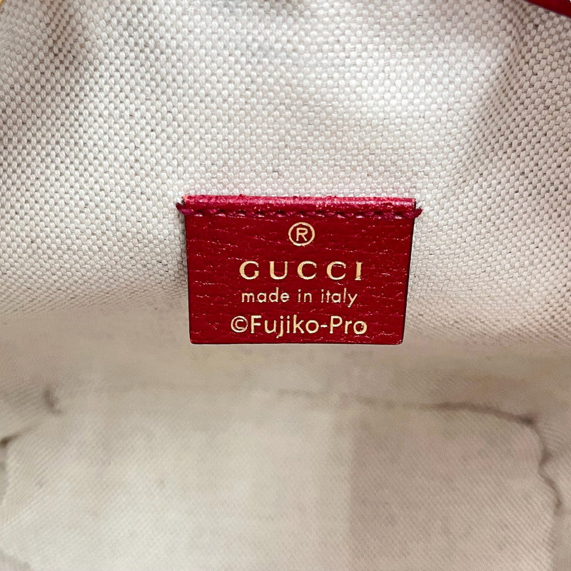 ★★最終特価品【GUCCI/グッチ】 647801 GUCCI×ドラえもんコラボ ミニ巾着 ショルダーバッグ GGスプリームキャンバス/PVC/レザー ブラウン/レッド レディース【中古】【真子質店】【GD】




【KKx】