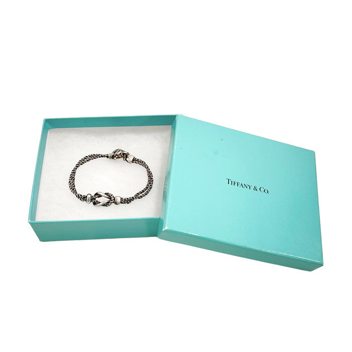 TIFFANY&Co./ティファニー】 ダブルロープ ブレスレット シルバー925 18.3g 18cm シルバー ユニセックス 【中古】 –  真子質店 PawnShopMAKO