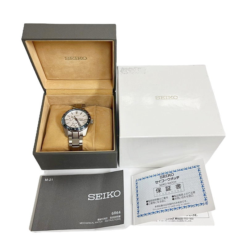 SEIKO/セイコー】 プレサージュ SARF007(6R64-00D0) 創業140周年記念限定モデル 腕時計 ステンレススチール 自動 –  真子質店 PawnShopMAKO