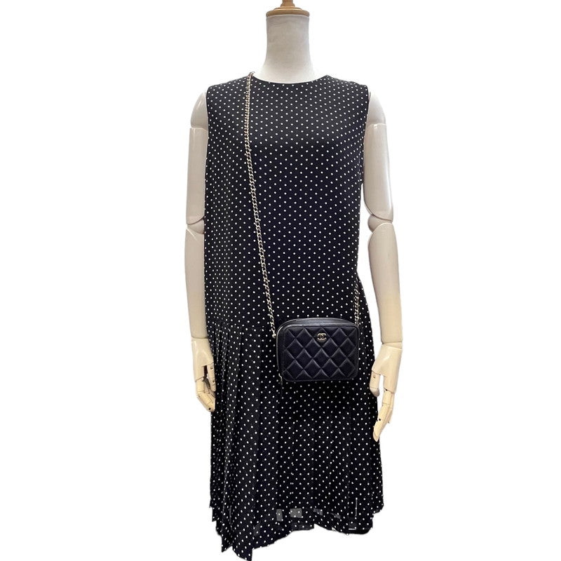 ★★最終特価品【CHANEL/シャネル】 AP2426  マトラッセ カメラ ミニバッグ チェーン   ショルダーバッグ ラムスキン ブラック レディース【中古】【真子質店】【BL】




【DTSx】