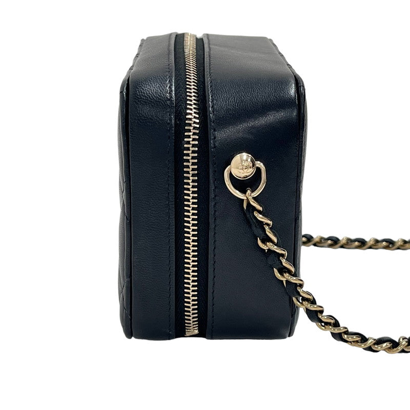 ★★最終特価品【CHANEL/シャネル】 AP2426  マトラッセ カメラ ミニバッグ チェーン   ショルダーバッグ ラムスキン ブラック レディース【中古】【真子質店】【BL】




【DTSx】