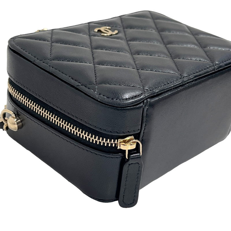 ★★最終特価品【CHANEL/シャネル】 AP2426  マトラッセ カメラ ミニバッグ チェーン   ショルダーバッグ ラムスキン ブラック レディース【中古】【真子質店】【BL】




【DTSx】