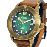 【FENDI/フェンディ】 000-131-415 アクアダイバー 限定800本    腕時計 レザー/スチール 自動巻き/オートマ 緑文字盤/ブロンズ/茶 メンズ
【中古】【真子質店】【GD】




【KKx】
