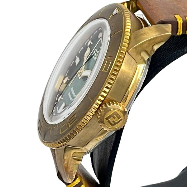 【FENDI/フェンディ】 000-131-415 アクアダイバー 限定800本    腕時計 レザー/スチール 自動巻き/オートマ 緑文字盤/ブロンズ/茶 メンズ
【中古】【真子質店】【GD】




【KKx】