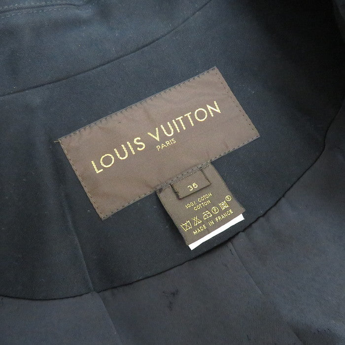 【LOUIS VUITTON/ルイ・ヴィトン】 チェスターコート ハーフコート コットン100％/シルク100％/キュプラ/ウール ブラック レディース【中古】【真子質店】【GN】




【IDx】