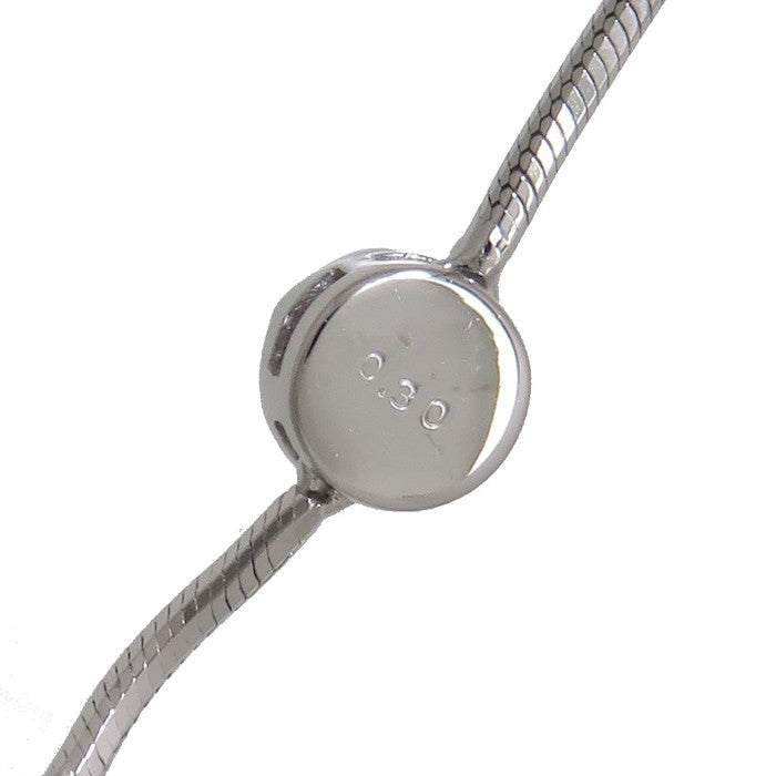スタッド トリロジーデザイン ダイヤモンド 計0.30×2ct ピアス K18WG 
