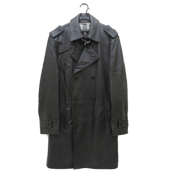 【BURBERRY BLACK LABEL/バーバリーブラックレーベル】 ラムレザー トレンチコート 羊革 ブラック メンズ【中古】【真子質店】【GD】




【TYD】