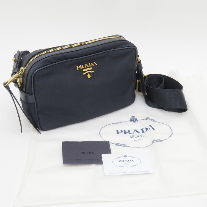 PRADA/プラダ】 1BH089 ショルダーバッグ ナイロン ネイビー ユニセックス【中古】【真子質店】【BL】 【DTS】 – 真子質店  PawnShopMAKO