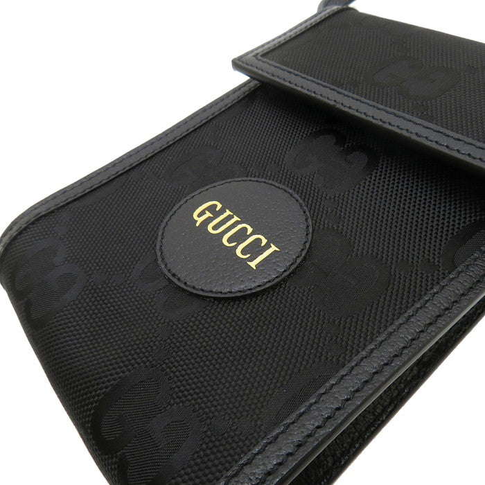 【GUCCI/グッチ】 Gucci Off The Grid ‎625599 H9HAN 1000 ショルダーバッグ ナイロン/レザー ブラック  ユニセックス【中古】【真子質店】【BL】, 【YTx】