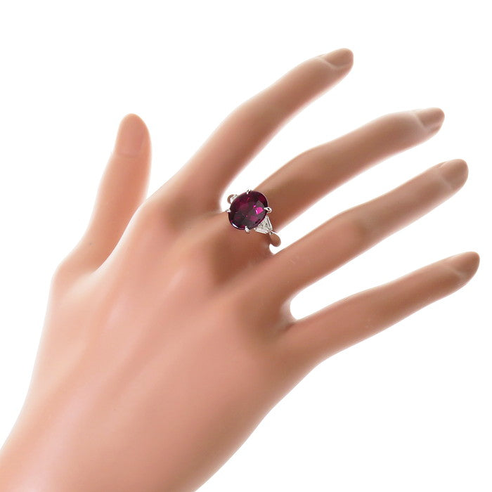 11号 ロードライトガーネット 5.31ct ダイヤモンド 計0.26ct リング・指輪 Pt900プラチナ 7.7g レディース
【中古】【真子質店】




【DMoI】