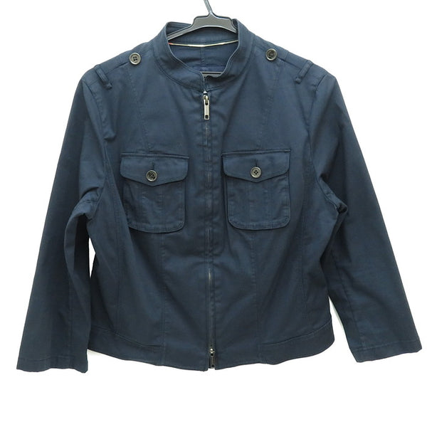 【BURBERRY/バーバリー】 七分丈程度 ミリタリージャケット コットン/ポリウレタン ネイビー メンズ【中古】【真子質店】




【Dx】