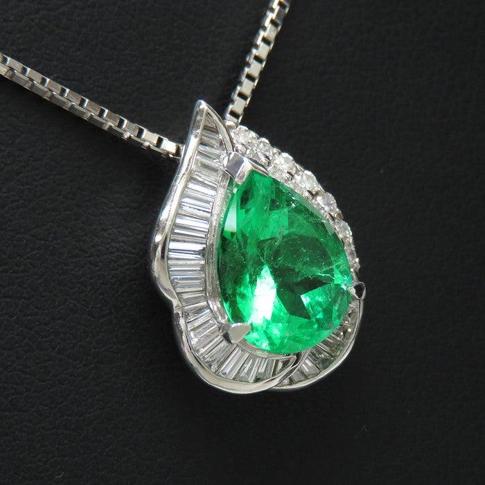 値頃 最終特価品 エメラルド 計0.56ct ダイヤモンド 2.51ct アクセサリー