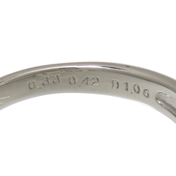 13号 パライバトルマリン 0.42/0.33ct ダイヤモンド 計1.06ct リング