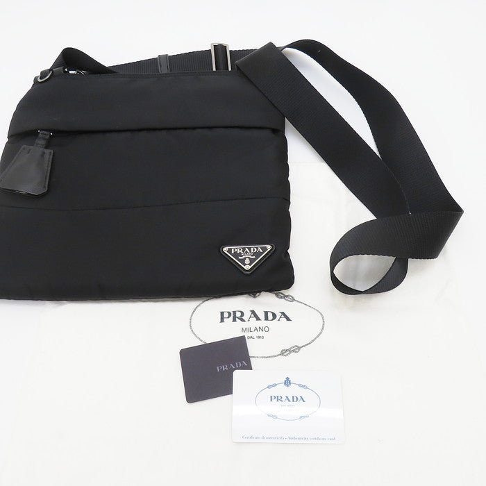 PRADA/プラダ】 BT0741 ショルダーバッグ/テスートナイロン ブラック ユニセックス【中古】【真子質店】【GN】 【MaMax】 –  真子質店 PawnShopMAKO