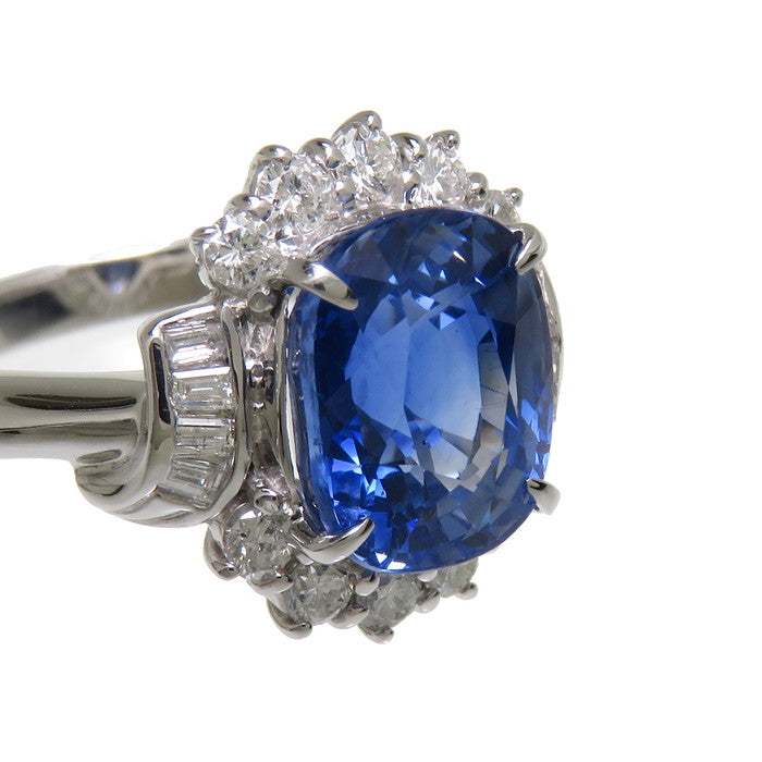 12号 スリランカ産サファイア 4.25ct ダイヤモンド 計0.41ct リング・指輪 Pt900プラチナ 7.3g レディース
【中古】【真子質店】




【TMaTI】