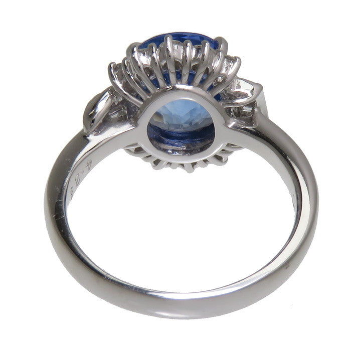 12号 スリランカ産サファイア 4.25ct ダイヤモンド 計0.41ct リング・指輪 Pt900プラチナ 7.3g レディース
【中古】【真子質店】




【TMaTI】