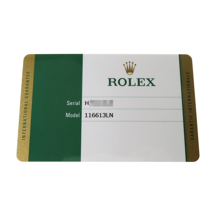 【ROLEX/ロレックス】 サブマリーナ デイト 116613LN 腕時計 ステンレススチール/K18YGイエローゴールド 自動巻き/オートマ ブラック文字盤 メンズ
【中古】【真子質店】【BL】




【IDDxx】
【ex】
