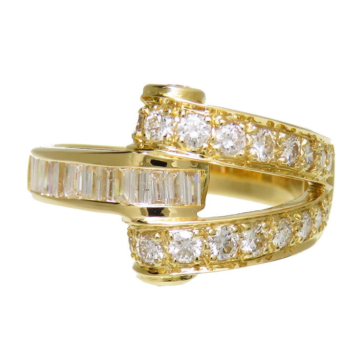 10号 ダイヤモンド(2P) 計0.31ct ダイヤモンド 計0.64ct リング・指輪 