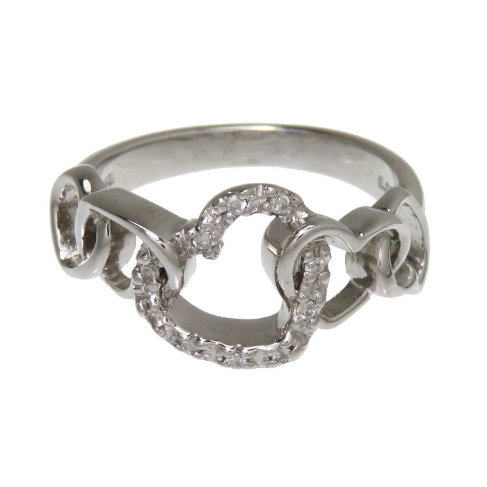サマンサティアラ Samantha Tiara リング 指輪 10号 18金 K18ホワイトゴールド ダイヤモンド レディース約25-10mmリング厚さ