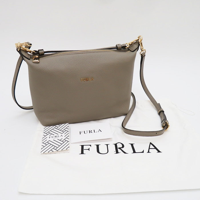 Furla/フルラ】 1044312 ソフィー 2WAY ショルダーバッグ レザー グレー レディース【中古】【真子質店】 【YY】 – 真子質店  PawnShopMAKO