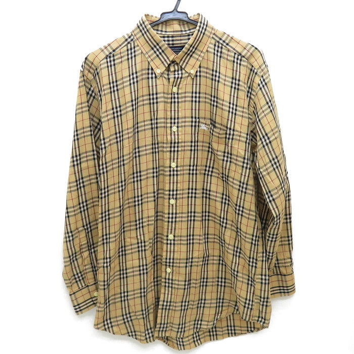 【BURBERRY/バーバリー】 ノバチェック 長袖シャツ コットン100％ ベージュ メンズ【中古】【真子質店】【GN】




【SMa】