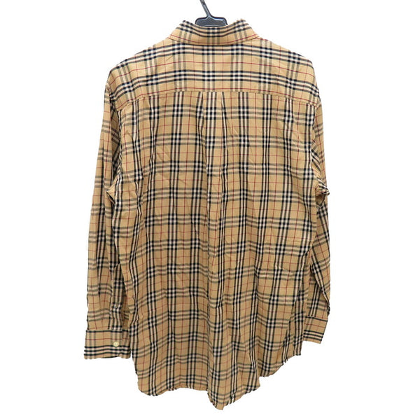 【BURBERRY/バーバリー】 ノバチェック 長袖シャツ コットン100％ ベージュ メンズ【中古】【真子質店】【GN】




【SMa】