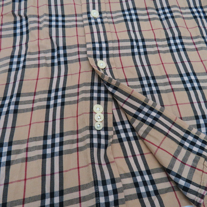 【BURBERRY/バーバリー】 ノバチェック 長袖シャツ コットン100％ ベージュ メンズ【中古】【真子質店】【GN】




【SMa】