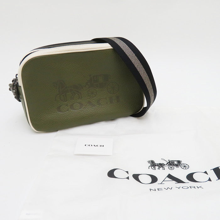 COACH/コーチ】 3041 ジェス クロスボディ ショルダーバッグ レザー/キャンバス ケルプ マルチ カーキ ユニセックス【中古】【 –  真子質店 PawnShopMAKO