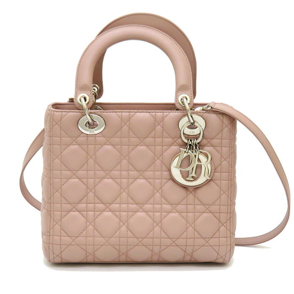 正規品　クリスチャンディオール　レディーディオール　カナージュ　ハンドバッグ Christian Dior/クリスチャンディオール】 レディディオール